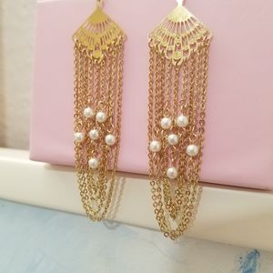 Long length earrings